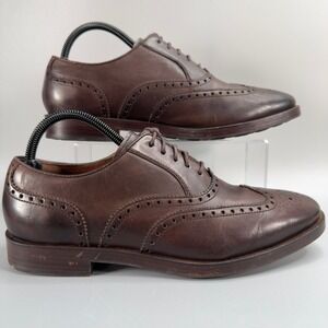 Cole Haan Grand.OS Hamilton Wingtip Oxford Mens 7.5 7 1/2 Leather Brogue Shoes